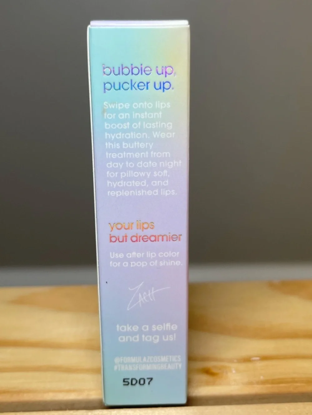 Formula Z formula bubble